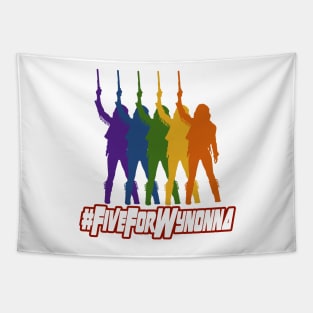 Five For Wynonna - Pride Wynonna Earp #FiveForWynonna Tapestry