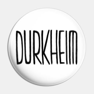 Philosophy, Durkheim Pin