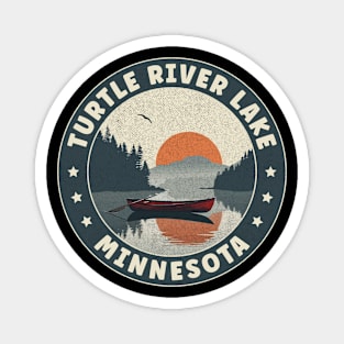 Turtle River Lake Minnesota Sunset Magnet