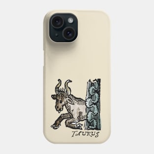 Taurus - Medieval Astrology: Phone Case