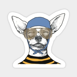 The funky chihuahua 01 Magnet