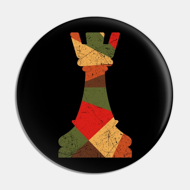 Chess Piece Pin by MintaApparel