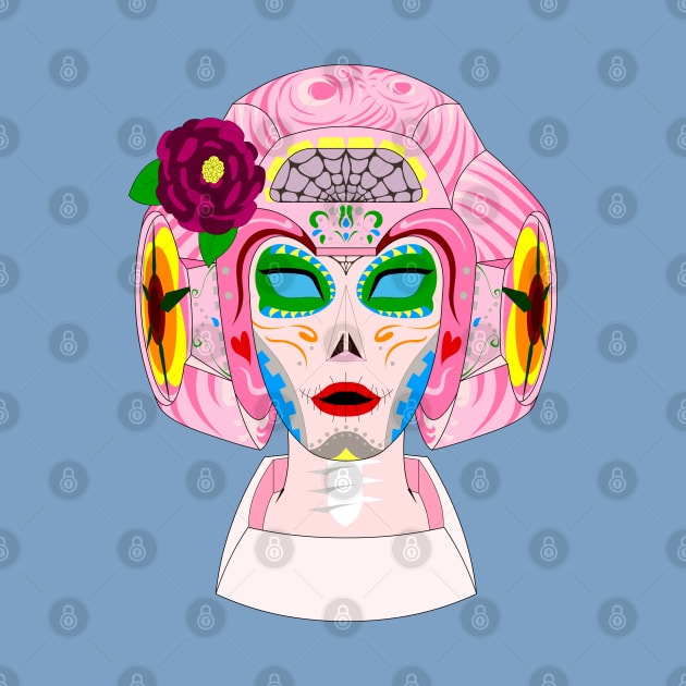 Transformers Arcee Sugar Skull by Katie_OFI