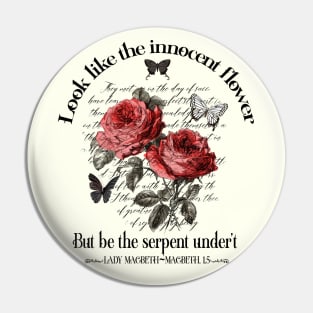 Shakespeare's Lady Macbeth quote - dark coquette Pin