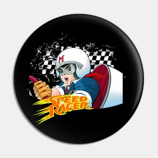 Mens My Favorite Racer Vintage Film Pin