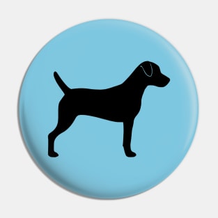 Parson Russell Terrier Silhouette Pin