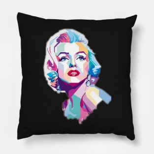 Marilyn Monroe Mosaic Art Pillow