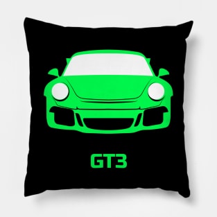 Porsche 911 GT3 Lizard Green PTS Pillow