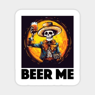 Beer Me Design, with Black Lettering Magnet