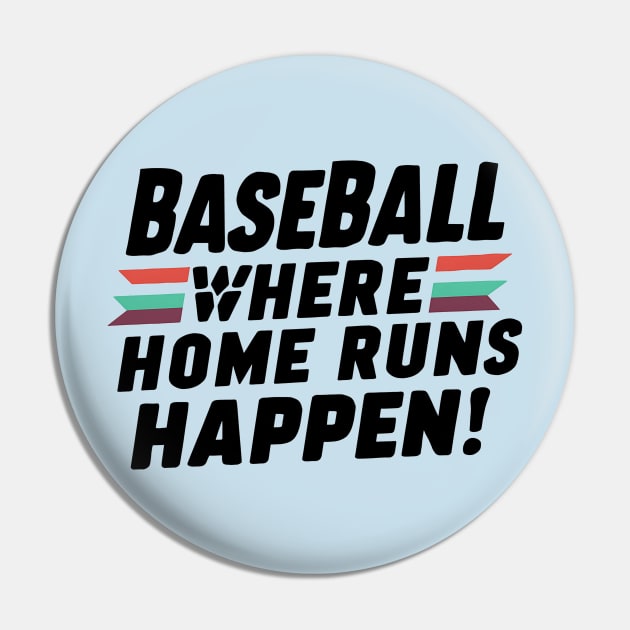 Baseball Where Home Run Happen! Pin by NomiCrafts