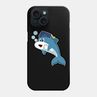 Dolphin Student Graduate Phone Case