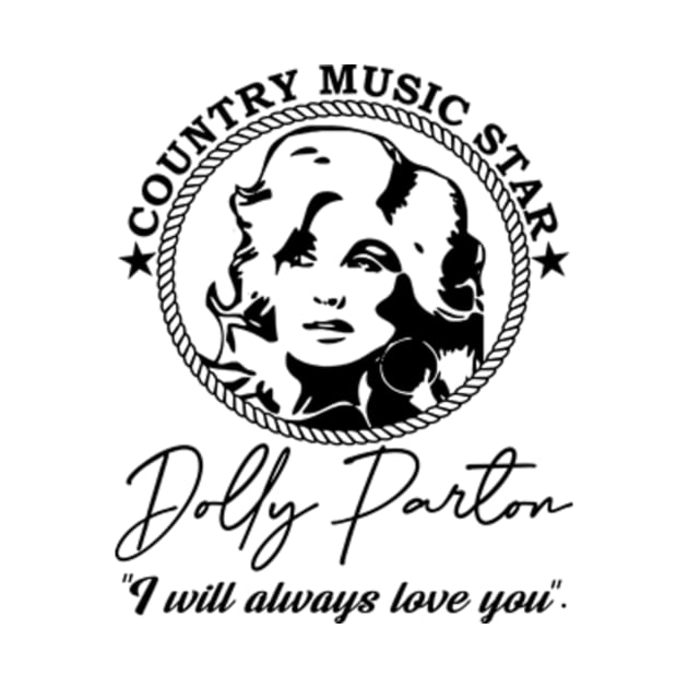 Dolly Parton Country Music Star by artbooming