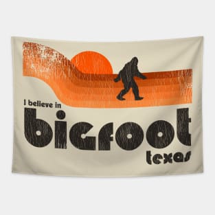 I Believe In Bigfoot Texas Tapestry