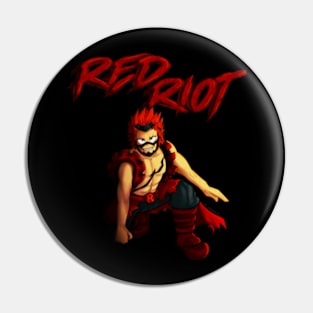 Red Riot - Kirishima Eijiro Pin