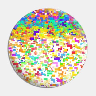 Rainbow Pattern Pin