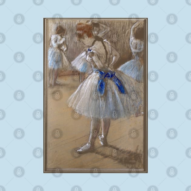 Edgar Degas - Ballet Rehearsal by Pinkazoid