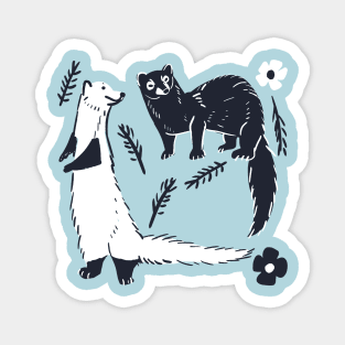 Fisher Martens Pattern in light blue Magnet