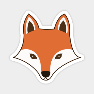 Scandinavian Style Fox Face Magnet