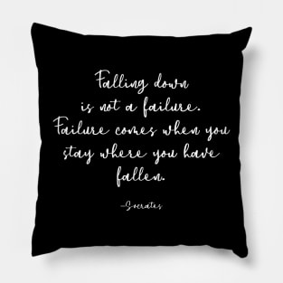 Failure Quote Pillow