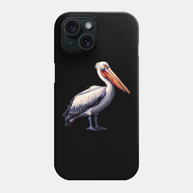 16-Bit Pelican Phone Case by Animal Sphere