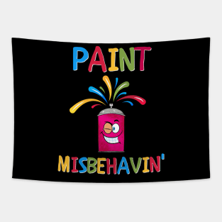 Paint Misbehavin' Tapestry