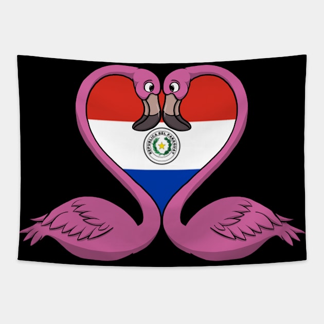 Flamingo Paraguay Tapestry by RampArt