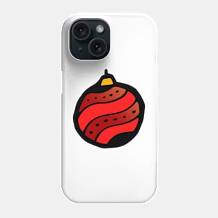 Christmas Ornament Doodle Art Phone Case