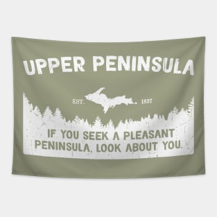 Upper Peninsula, Michigan's Pleasant Peninsula U.P. Tapestry
