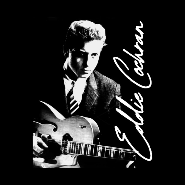 Eddie Cochran Retro 50s by chaxue