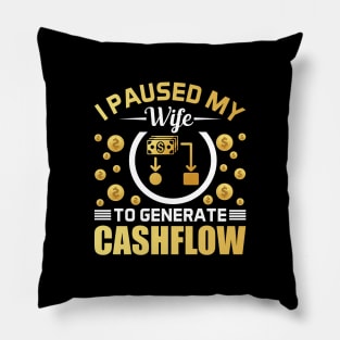 Focus on cashflow Pillow