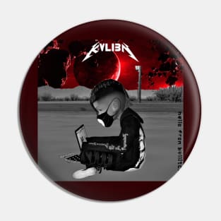 KVLI3N ''WELCOME TO BVLLETCITY'' Pin