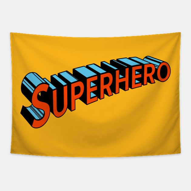 Superhero Tapestry by Snapdragon