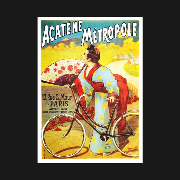Acatene Metropole Bicycle Poster by mike11209