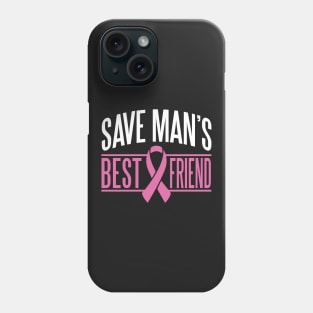 Cancer: Save man's best friend Phone Case