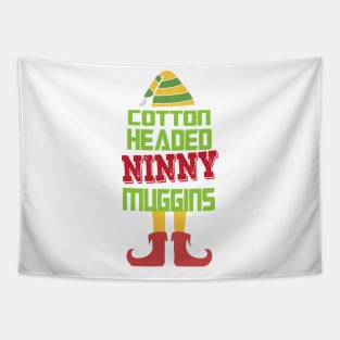 Christmas Elf Movie Tapestry