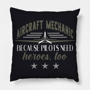 Aircraft Mechanic Gifts for Aviation Mechanics Pillow