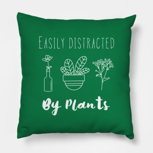 Easily Distracted by Plants tshirt / Funny Shirts / Best Friend Shirts / Gifts for Women / Plant lover / Plant Mom / Succulents Pillow