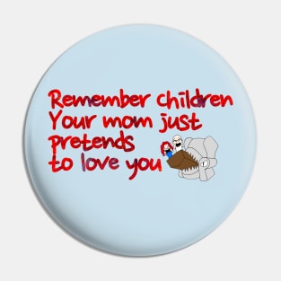 Remember Children Pin