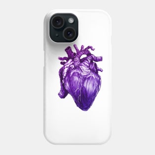Purple Heart Phone Case