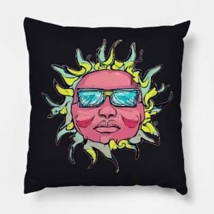 Sun wearing sunglasses? Pillow