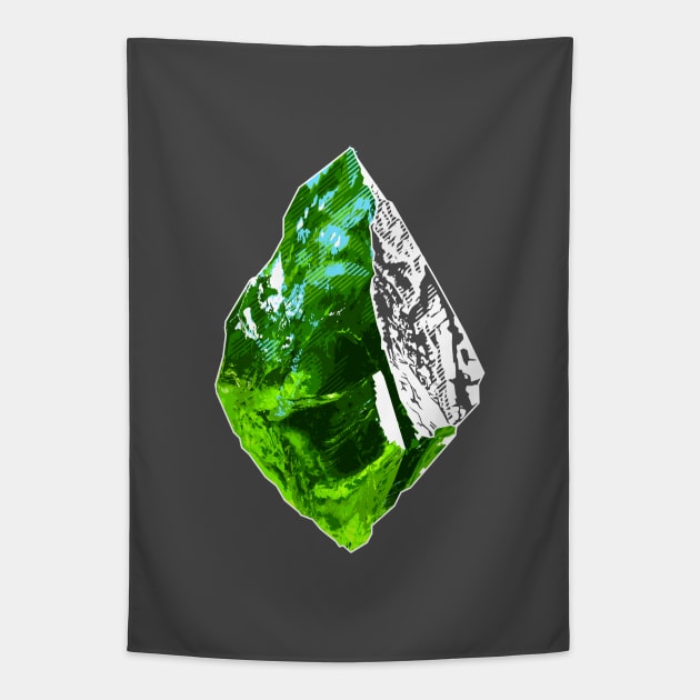 Peridot Tapestry by eranfowler