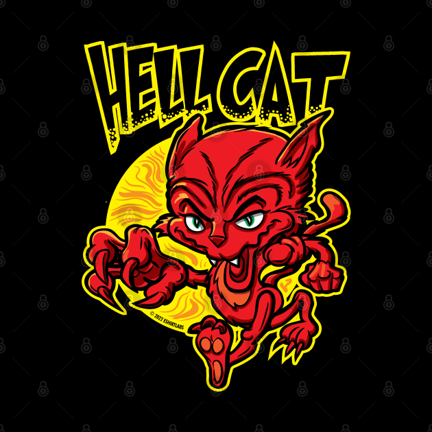 Hell Cat Strut by eShirtLabs