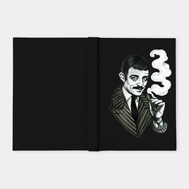 Gomez Addams - Gomez - Notebook | TeePublic