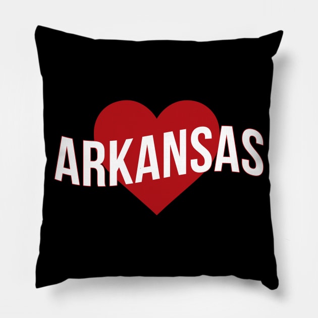 Arkansas Love Pillow by Novel_Designs