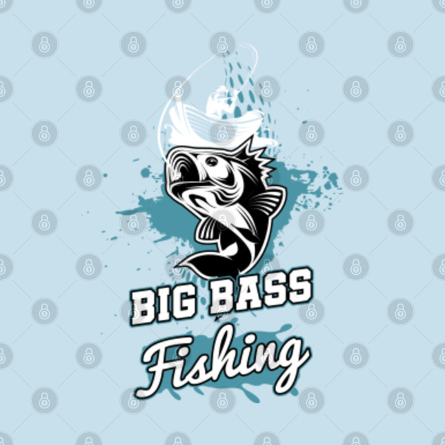 Discover Big Bass Fishing Fisherman Gift - Bass Fish - T-Shirt