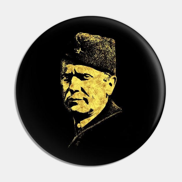 Josip Broz Tito the President of Yugoslavia SFRJ Pin by Naumovski