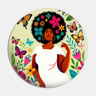 African American plus-size beauty Pin