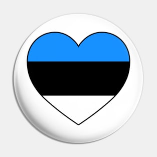 Heart - Estonia _101 Pin