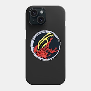 Artwork of a Poison Dart Frog XIV Phone Case