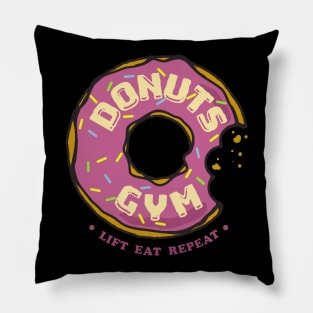 Donuts Gym Pillow